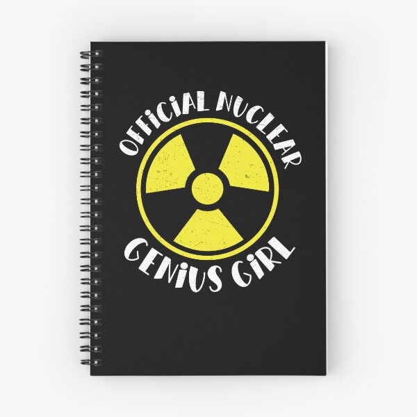 Item preview, Nuclear Engineer Nuclear Genius Girl Funny Radiation designed and sold by StrongShirts.
