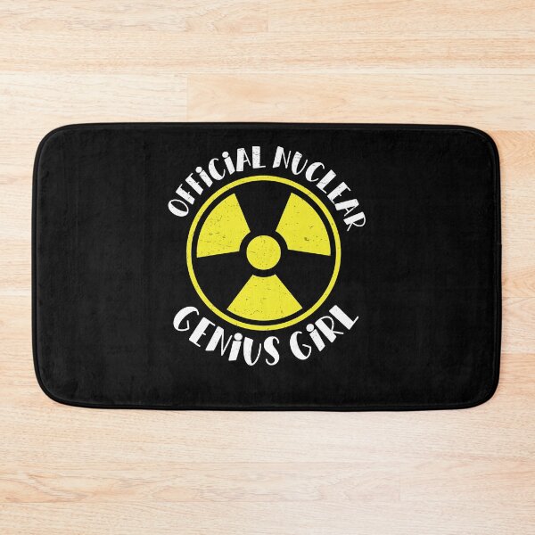 Item preview, Nuclear Engineer Nuclear Genius Girl Funny Radiation designed and sold by StrongShirts.