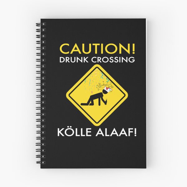 Item preview, Carnival costume Kölle Alaaf Cologne Caution Drunk designed and sold by Shirt-Expert.