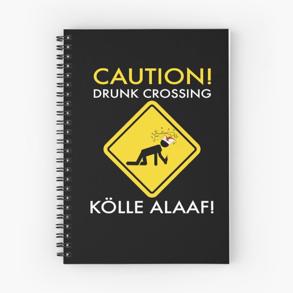 Item preview, Carnival costume Kölle Alaaf Cologne Caution Drunk designed and sold by Shirt-Expert.