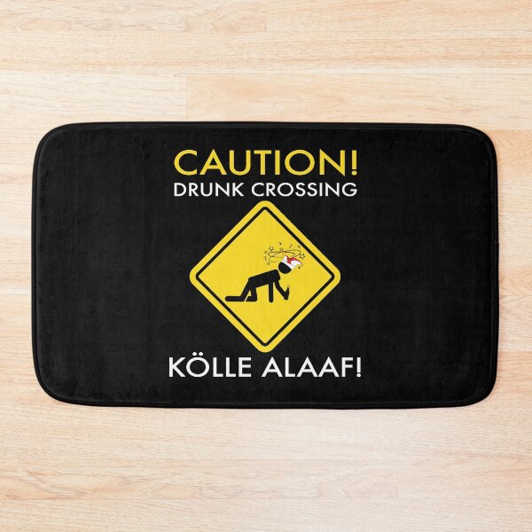 Item preview, Carnival costume Kölle Alaaf Cologne Caution Drunk designed and sold by Shirt-Expert.