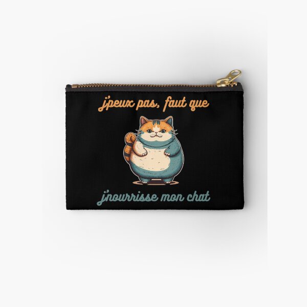 Item preview, I can't, I have to feed my cat | cats designed and sold by BinouDesign.
