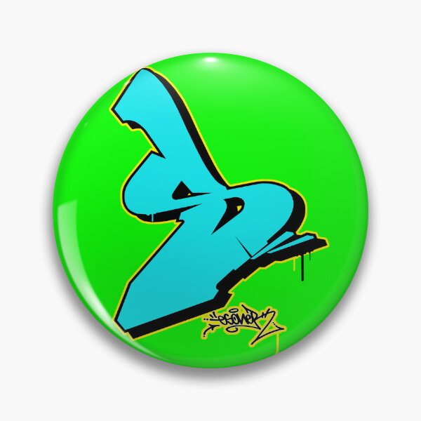 Item preview, BLUE LETTER S BY ESONE URBAN GRAFFITI STREET STYLE  designed and sold by GraffitiBomberZ.