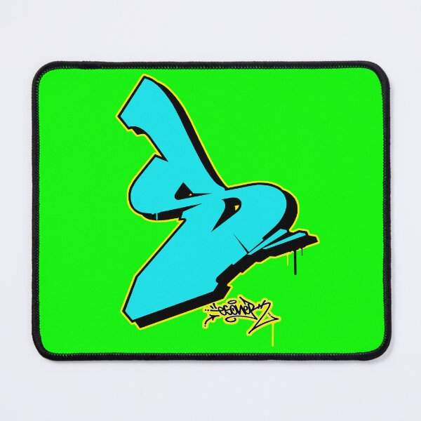 Item preview, BLUE LETTER S BY ESONE URBAN GRAFFITI STREET STYLE  designed and sold by GraffitiBomberZ.