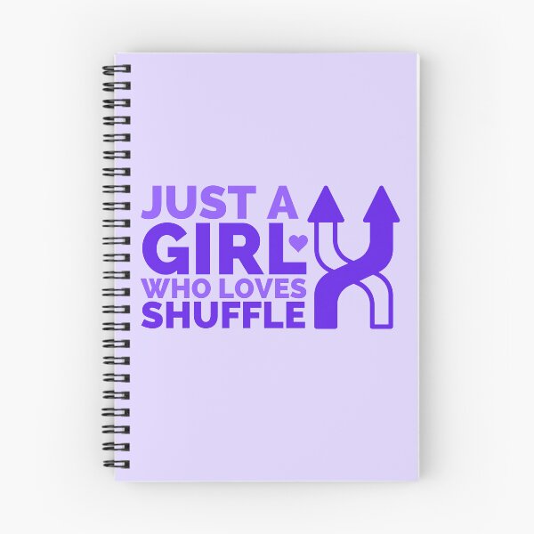 Item preview, Just A Girl Who Loves Shuffle designed and sold by Styler Design.
