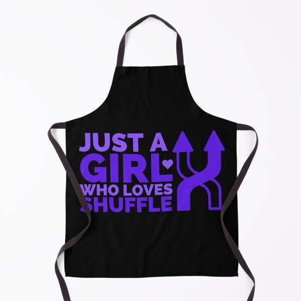 Item preview, Just A Girl Who Loves Shuffle designed and sold by Styler Design.
