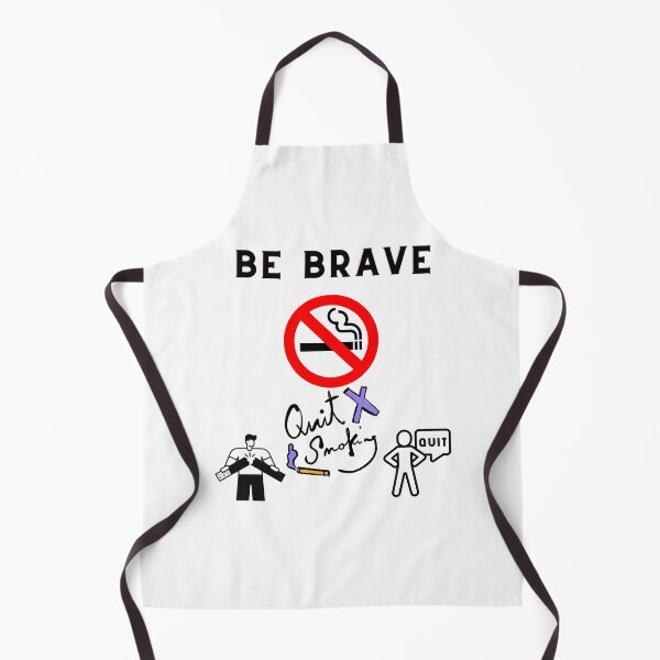 Item preview, Be brave, Quit Smoking designed and sold by Harmatija Studio.