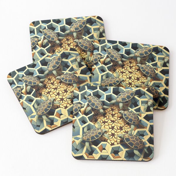 Item preview, Tessellating Turtle Design designed and sold by DougalWear.