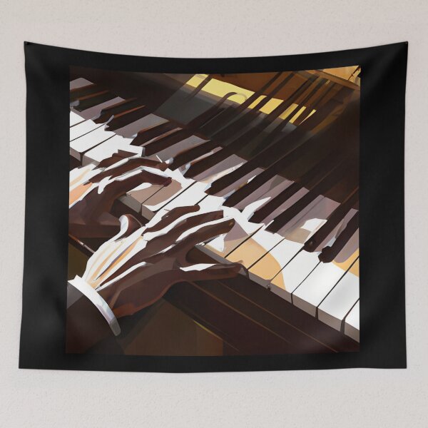 Item preview, The Pianist designed and sold by DoublecrashArt.