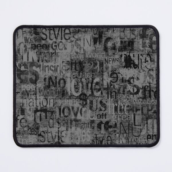 Item preview, Abstract grunge urban geometric chaotic collage with words and letters designed and sold by olgersart.