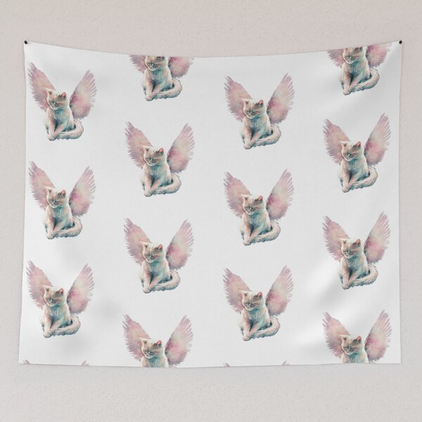Item preview, Cat angel in heaven designed and sold by Christolamber.