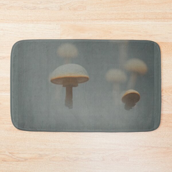 Item preview, Psilocybin mushrooms in misty forest. designed and sold by Maniock.