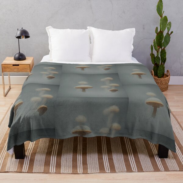 Item preview, Psilocybin mushrooms in misty forest. designed and sold by Maniock.