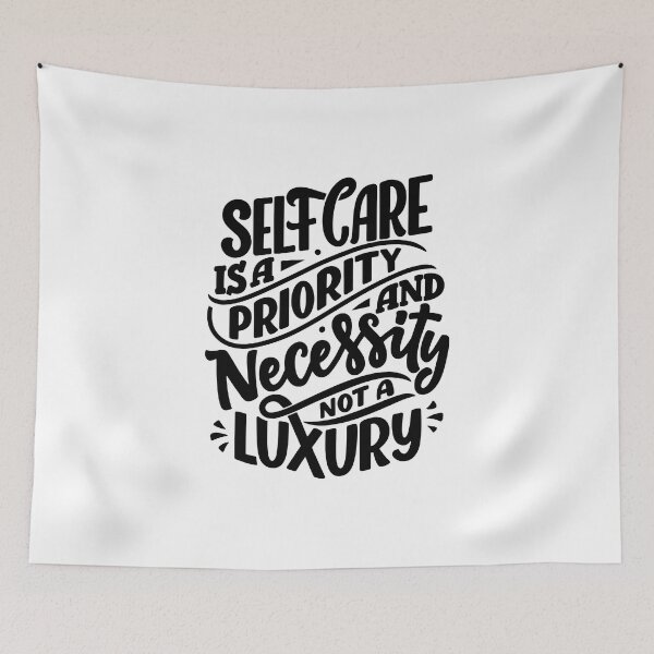 Item preview, Self Care Is A Priority And Necessity, Not A Luxury (black) designed and sold by Daluyong.