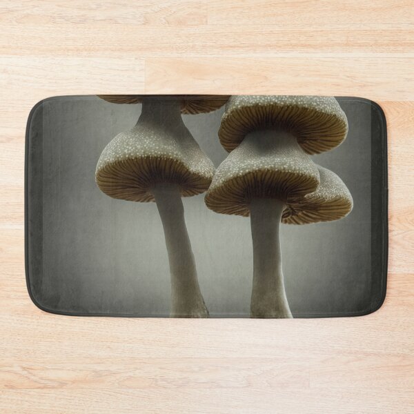 Item preview, Dark psilocybin mushrooms in magic forest. designed and sold by Maniock.