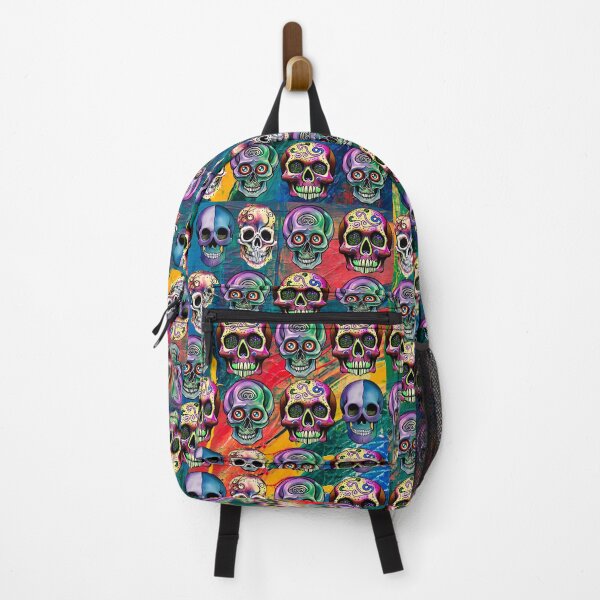 Item preview, FESTIVE COLORFUL SKULL PATTERNS - WATERCOLOR PAINT designed and sold by DanaMire.