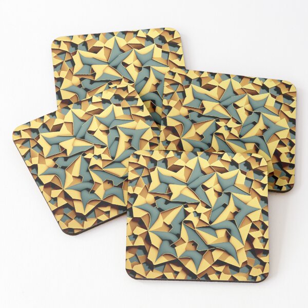 Item preview, Tessellating Metallic Design designed and sold by DougalWear.
