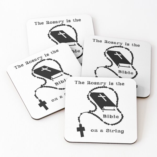 Item preview, The Rosary is the Bible on a String designed and sold by MrDomStore.