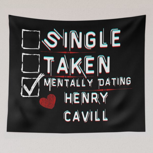 Item preview, Mentally Dating Henry Cavill designed and sold by ColorprintsGO.