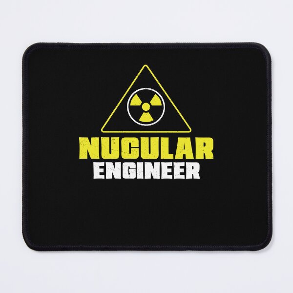 Item preview, Nuclear Engineer Nucular Engineer Funny Radiation designed and sold by StrongShirts.