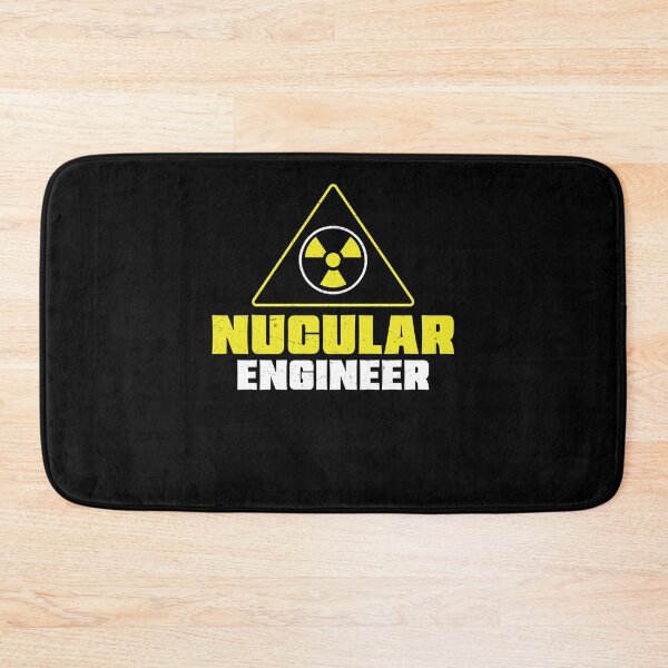 Item preview, Nuclear Engineer Nucular Engineer Funny Radiation designed and sold by StrongShirts.