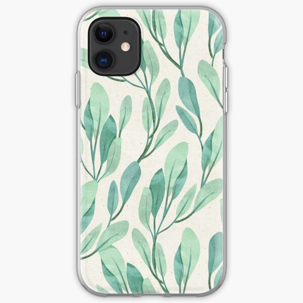 Simple Teal iPhone Soft Case