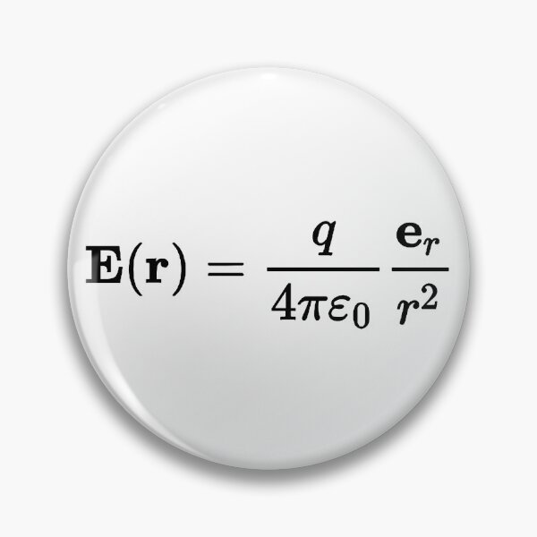 Item preview, Electric field from an electric charge, electromagnetism and physics designed and sold by NoetherSym.