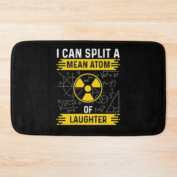 Item preview, Nuclear Engineer Split A Mean Atom Of Laughter Radiation designed and sold by StrongShirts.