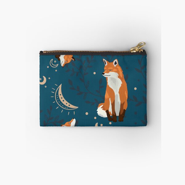 Item preview, Foxes Blue Night designed and sold by ShoutForJoy.