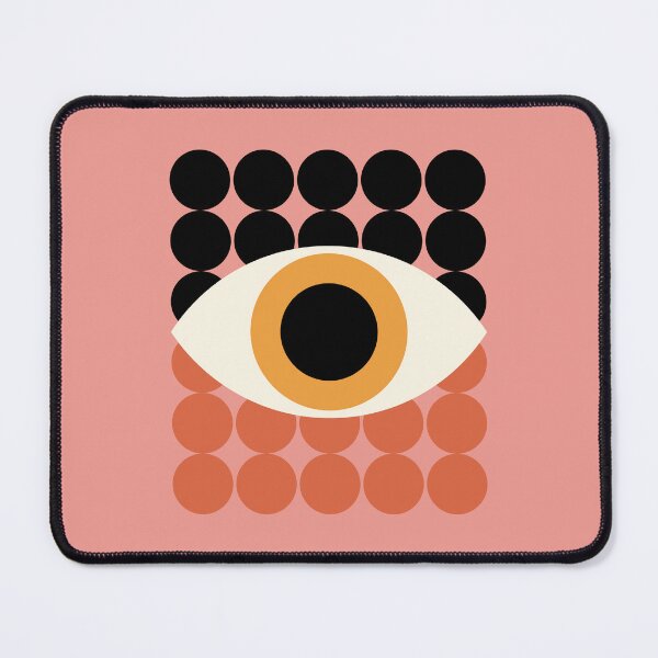 Item preview, Bauhaus Eye Pink BA7 designed and sold by ahumbleconcept.