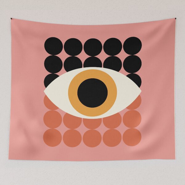 Item preview, Bauhaus Eye Pink BA7 designed and sold by ahumbleconcept.