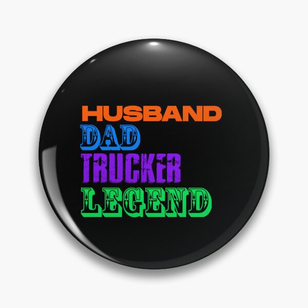 Item preview, Husband Dad Trucker Legend t-shirts designed and sold by UnshieldArt.