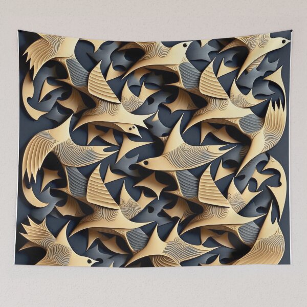 Item preview, Tessellating Bird Design designed and sold by DougalWear.