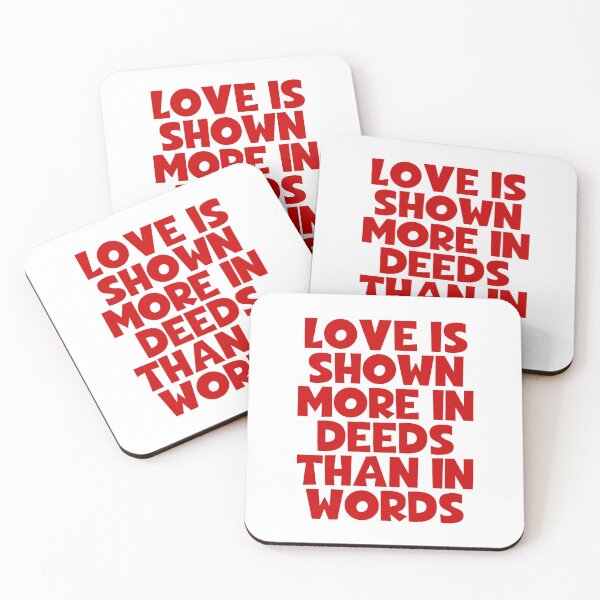 Item preview, Love Is Shown More In Deeds Than In Words - St. Ignatius of Loyola designed and sold by JourneyCreative.
