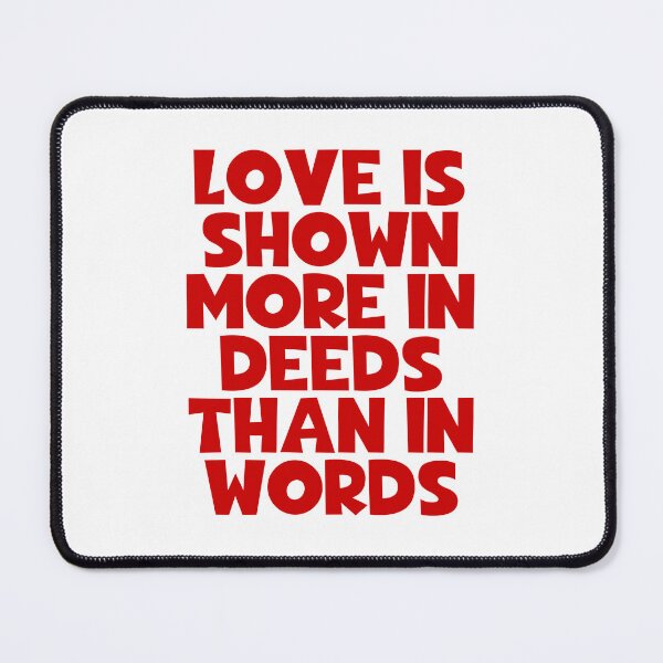 Item preview, Love Is Shown More In Deeds Than In Words - St. Ignatius of Loyola designed and sold by JourneyCreative.