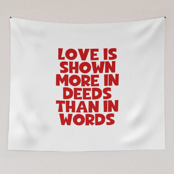Item preview, Love Is Shown More In Deeds Than In Words - St. Ignatius of Loyola designed and sold by JourneyCreative.