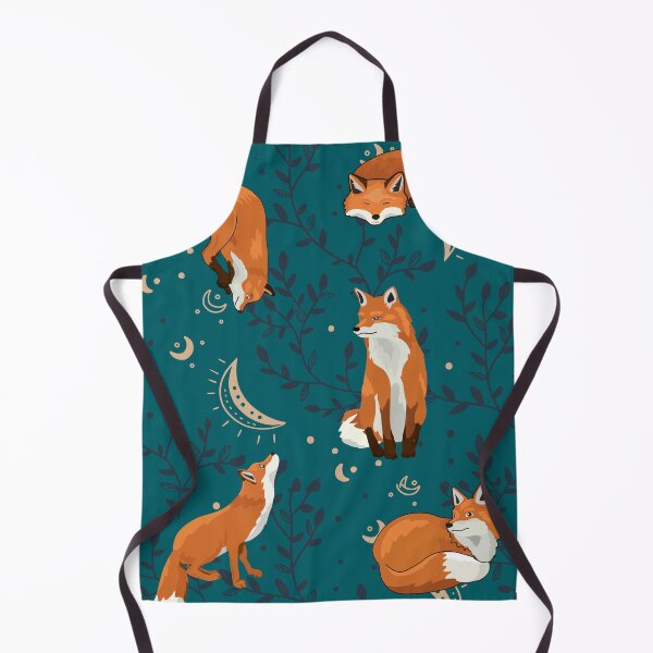 Item preview, Foxes Green Night designed and sold by ShoutForJoy.