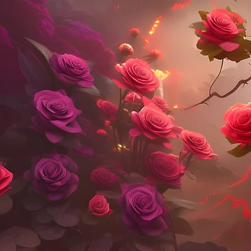Artwork thumbnail, Beautiful Roses by MIGSZ