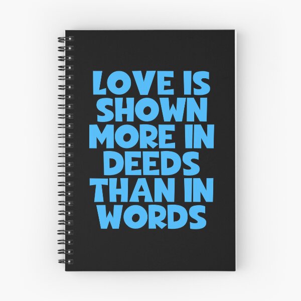 Item preview, Love Is Shown More In Deeds Than In Words - St. Ignatius of Loyola designed and sold by JourneyCreative.