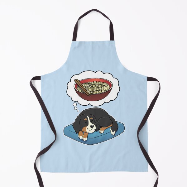 Artikelvorschau, Bernese Mountain Dog dreaming about Instant Noodles entworfen und verkauft von DoggieDelights.