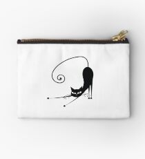 Black cat silhouette Studio Pouch