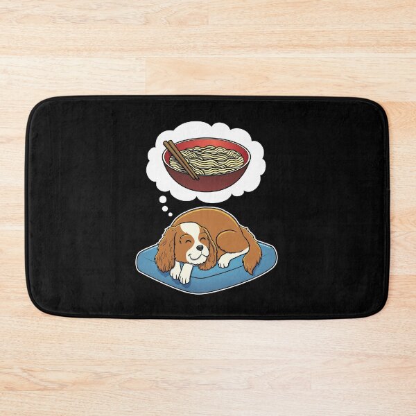 Artikelvorschau, Cavalier King Charles Spaniel dreaming about Instant Noodles entworfen und verkauft von DoggieDelights.