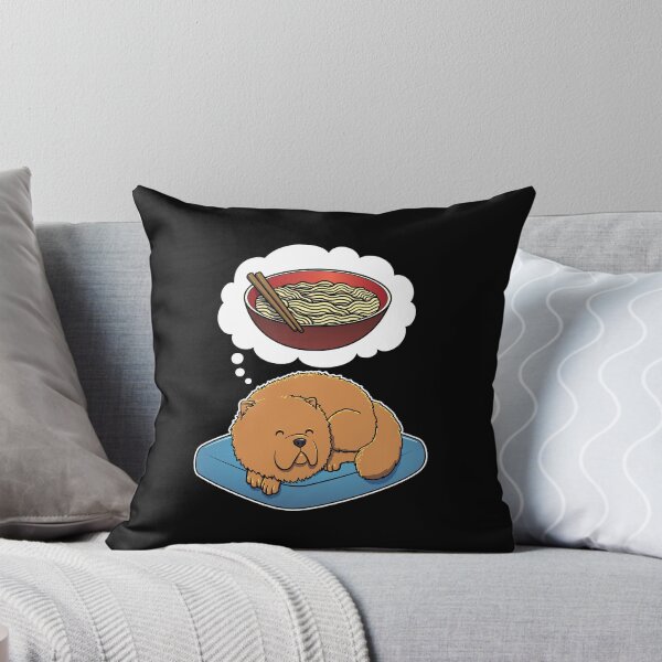 Item preview, Chow Chow dreaming about Instant Noodles designed and sold by DoggieDelights.