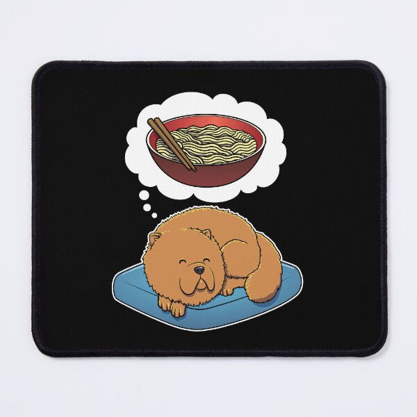 Item preview, Chow Chow dreaming about Instant Noodles designed and sold by DoggieDelights.