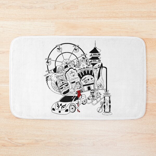 Item preview, crazy cartoon town - cool city designed and sold by Rainorchid.