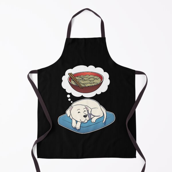 Item preview, Dogo Argentino dreaming about Instant Noodles designed and sold by DoggieDelights.