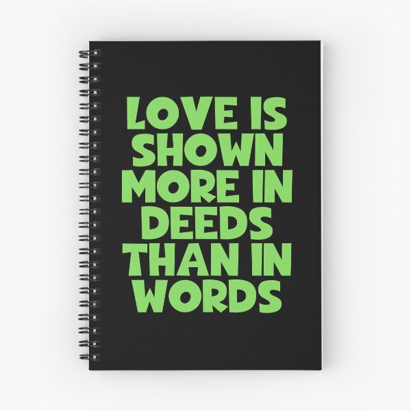 Item preview, Love Is Shown More In Deeds Than In Words - St. Ignatius of Loyola - Jesuit designed and sold by JourneyCreative.