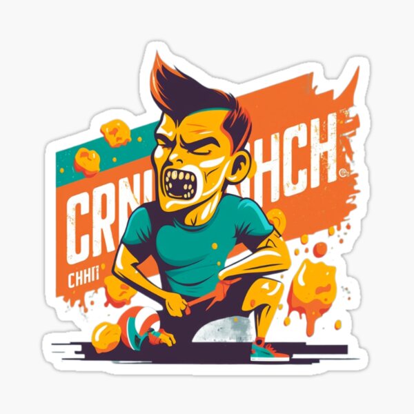 crunch fitness Sticker