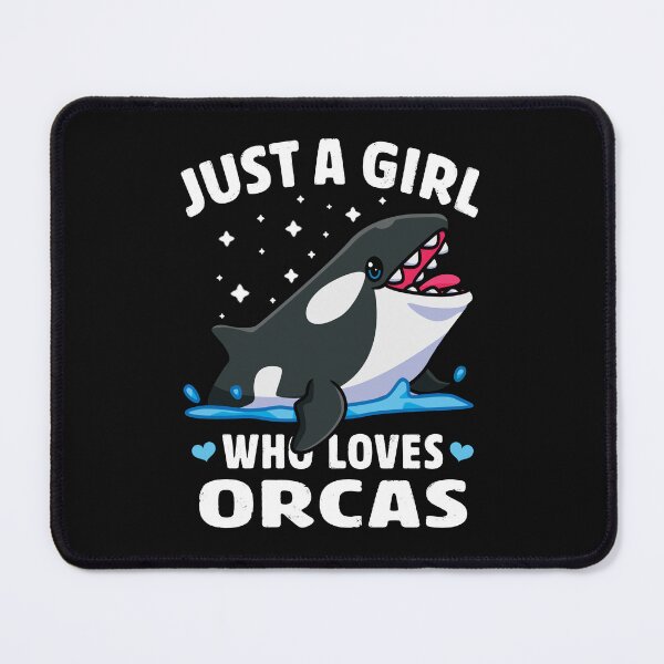 Item preview, Just a girl who loves orcas cute killer whale designed and sold by Majesticoo.