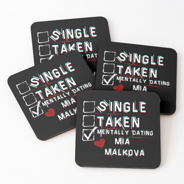 Item preview, Mentally Dating Mia Malkova designed and sold by ColorprintsGO.